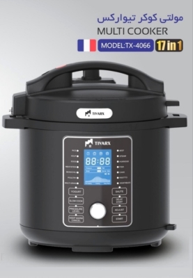 مولتی کوکر (زودپزبرقی) ۱۷کاره تیوارکس مدل TX-4066